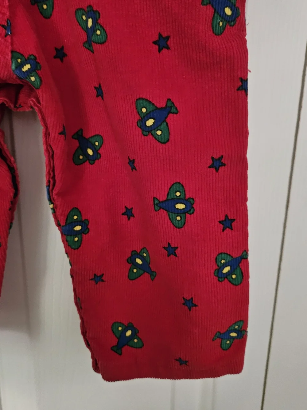 Vintage OshKosh B'gosh Red Kids Overalls